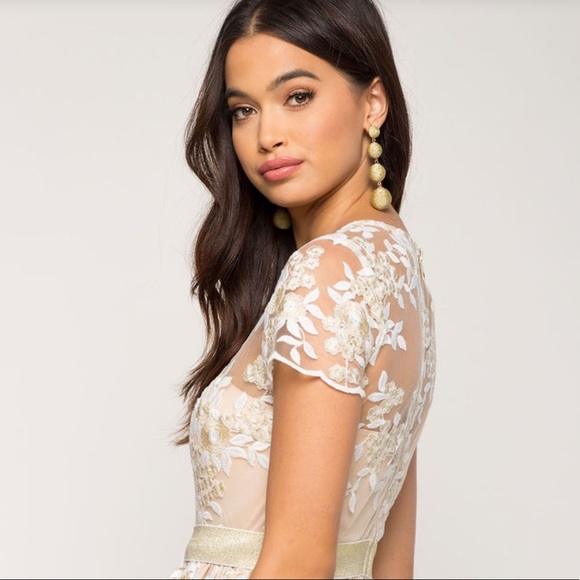 Angel metallic Flare Dress - Picture 2 of 6